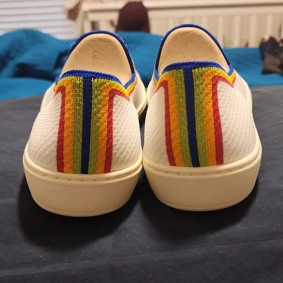 NWTs Rothy's White Rainbow 🌈 size 10.5 - Picture 3 of 9